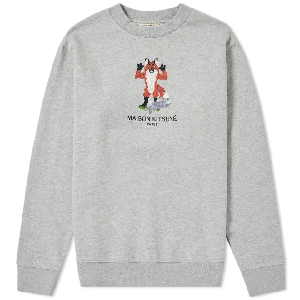 Maison Kitsuné Pixel Fox Sweater