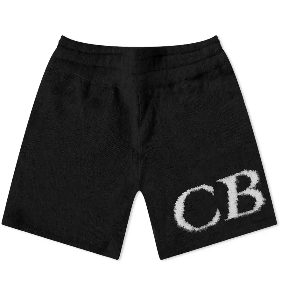 Intarsia Knit Shorts