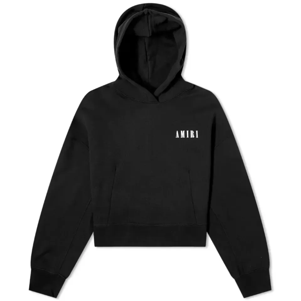 Small Logo Cropped Hoodie