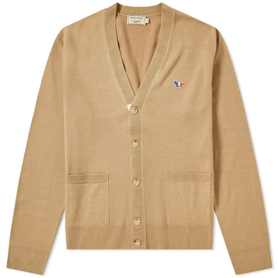 Maison Kitsuné Virgin Wool Classic Cardigan