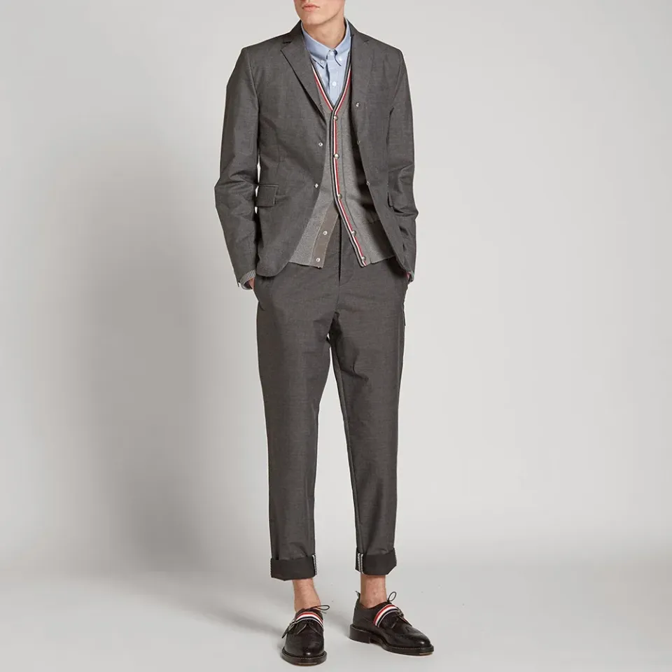Tricolour Tipped Cardigan