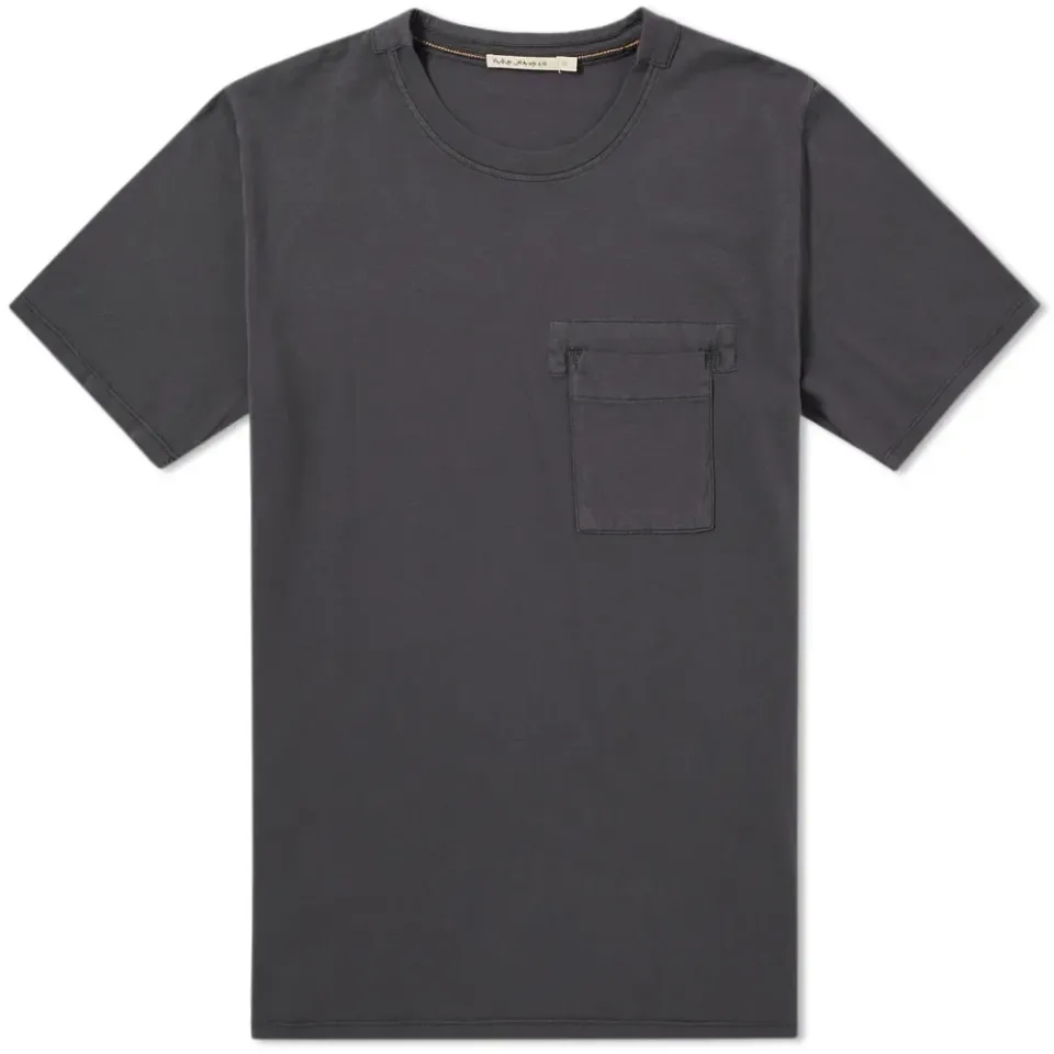 Nudie Anders Mended Pocket Tee