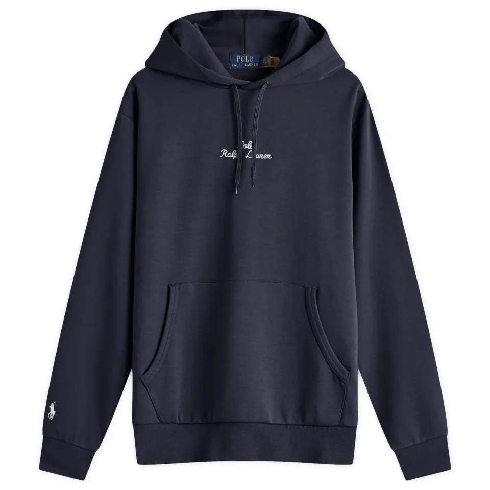 Chain Stitch Logo Hoodie