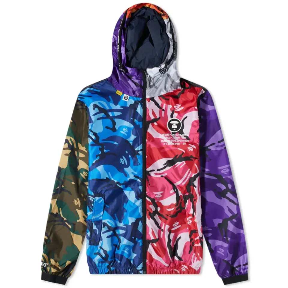 AAPE Mix Camo Panel Jacket