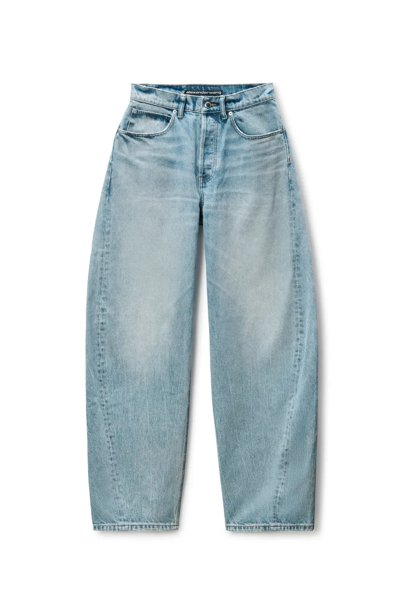 blow up bleach blue mid-rise jeans