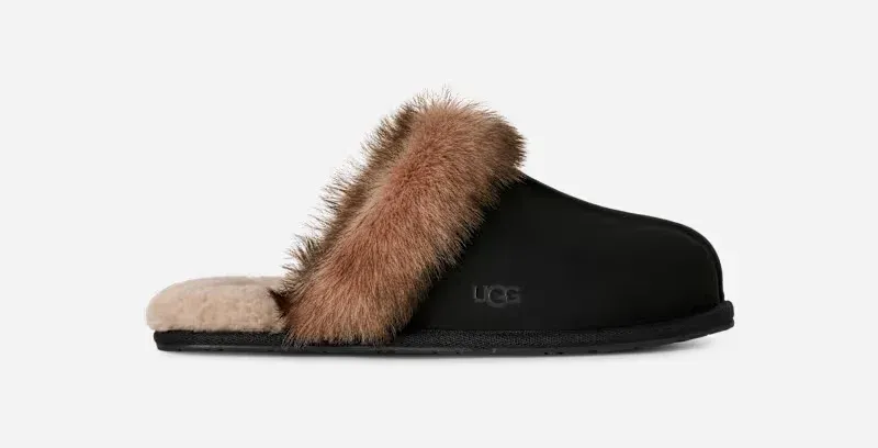 Scuffette Nubuck Slipper, Polyester/Wool