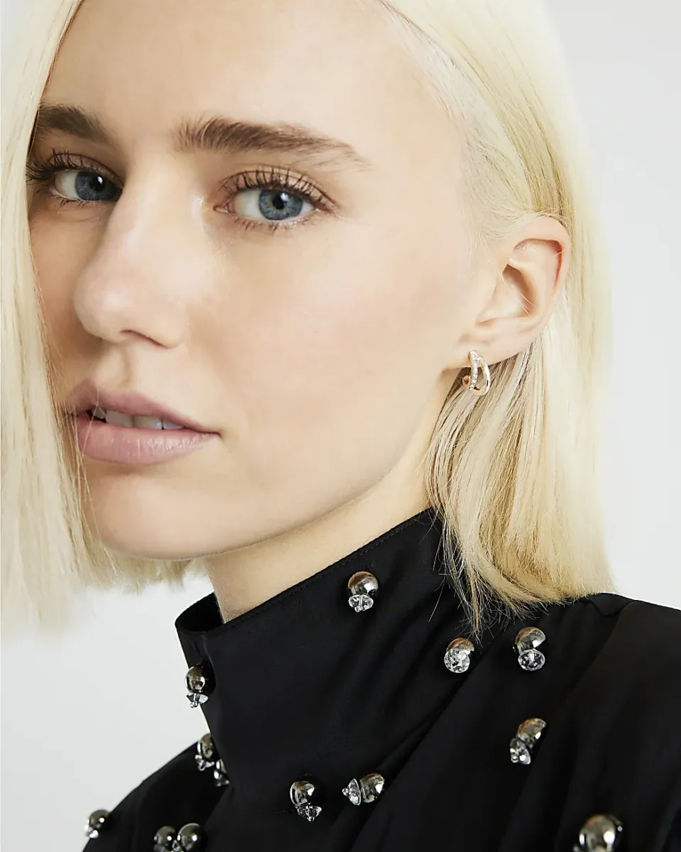 Heart And Bow Multipack Earrings