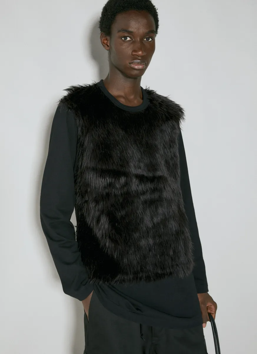 Faux Fur T-Shirt