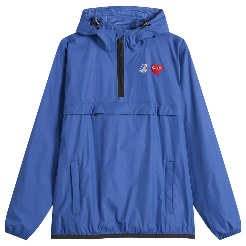 x K-Way Half Zip Packable Jacket