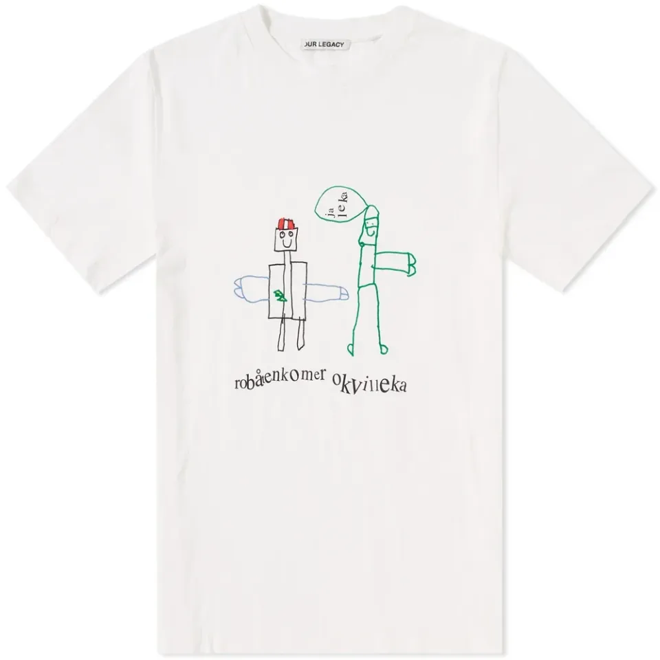 Robot Drawing Tee