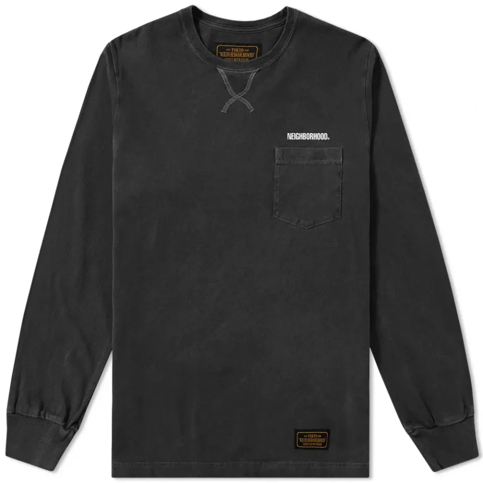 Classic Long Sleeve Pocket Tee