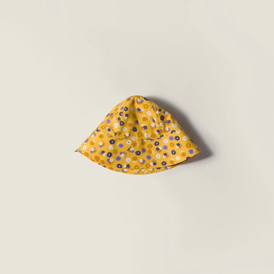 Poplin bucket hat