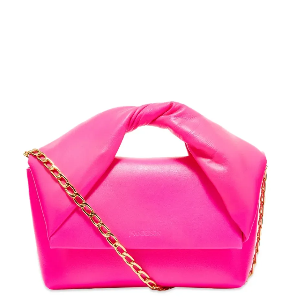 Mini Leather Twister Bag