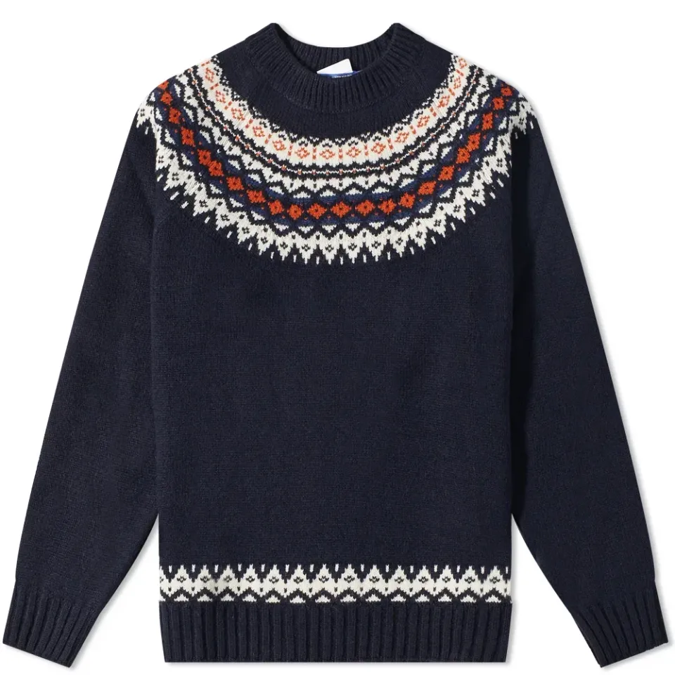 Fair Isle Crew Knit