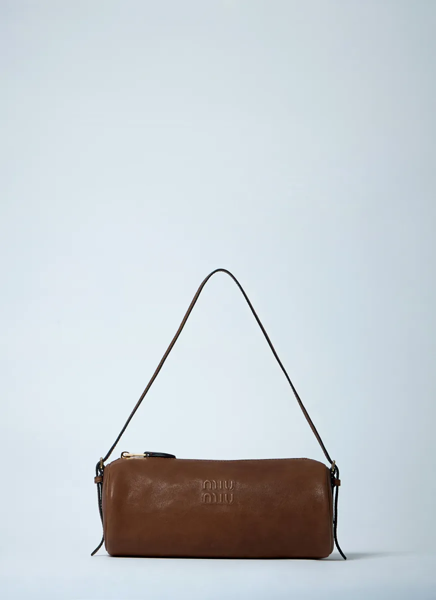 Leather Aviator Handbag