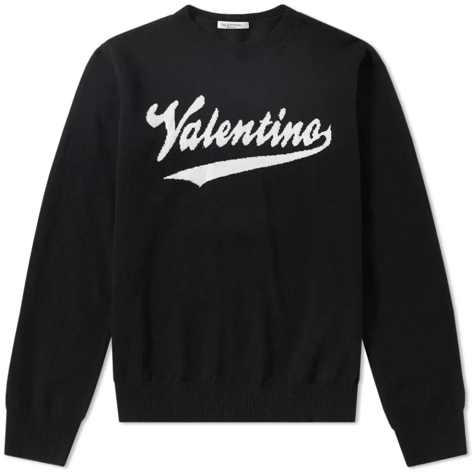 Collegiate Logo Crew Knit