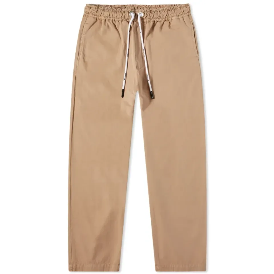 Washed Drawstring Chino