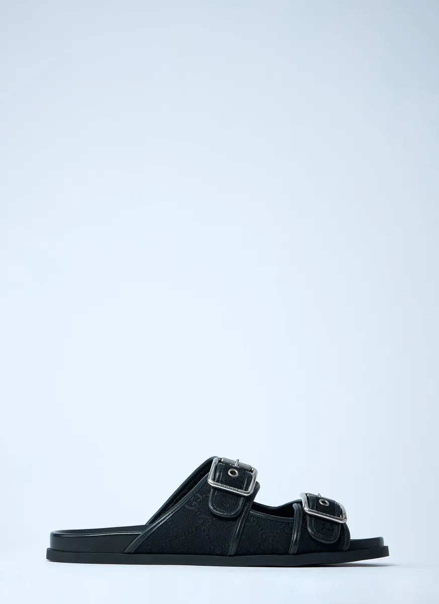 GG Slide Sandals With Buckles