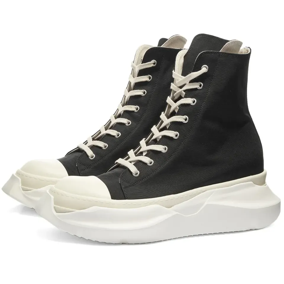 DRKSHDW Cotton Nylon Abstract HI Sneaker