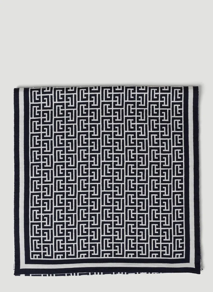 Monogram Scarf