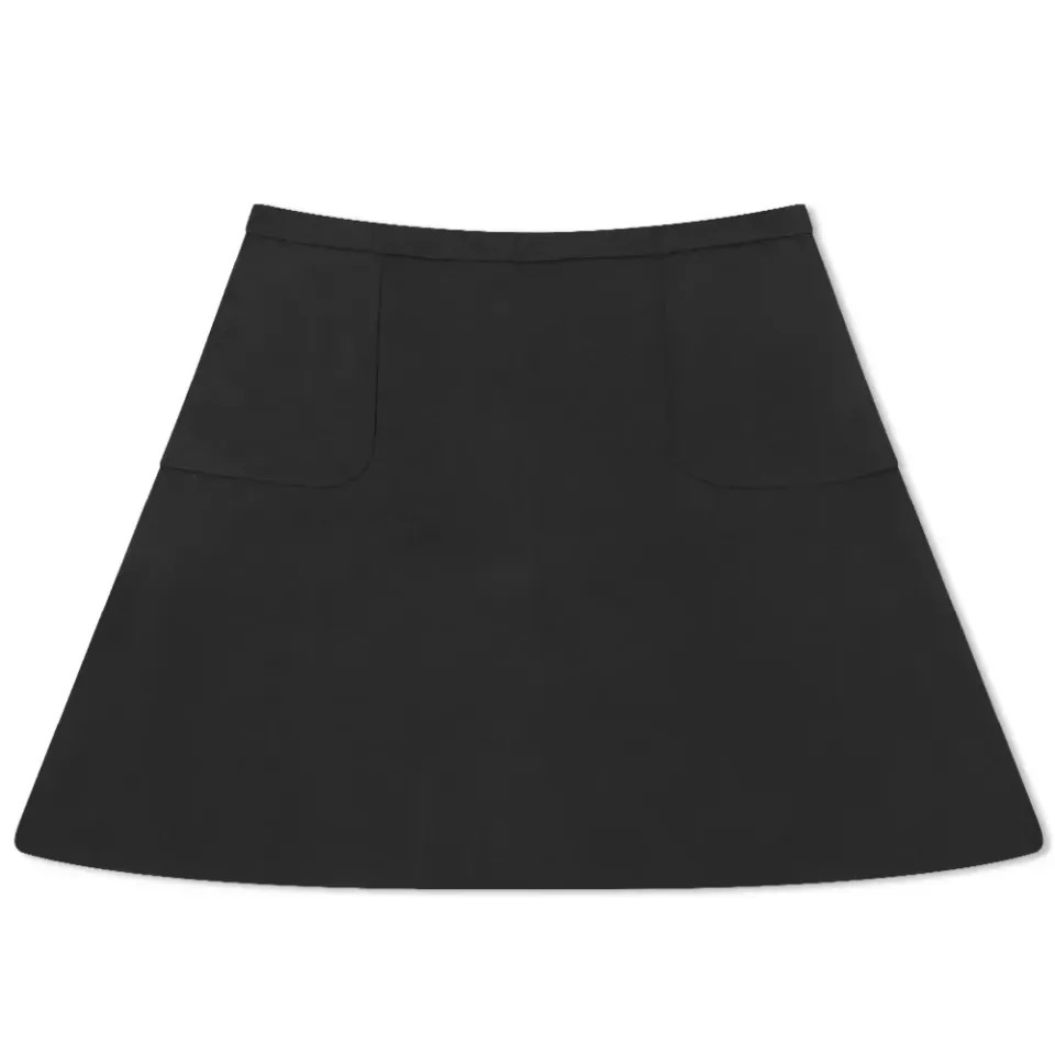 Structured A Line Skirt