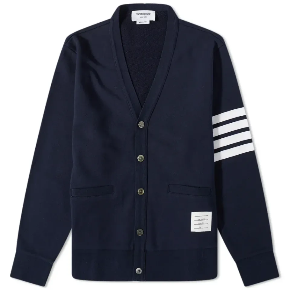 Jersey 4 Bar Cardigan