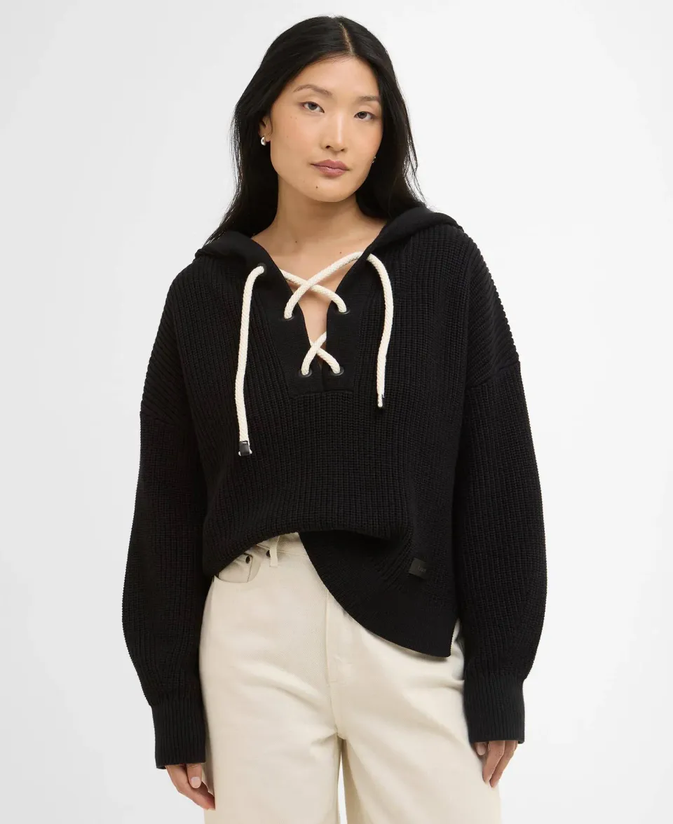 Daya Knitted Hoodie
