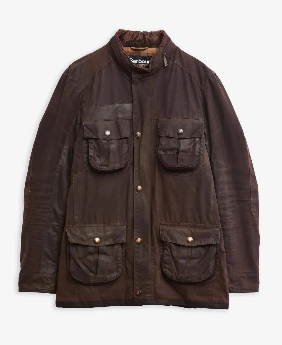 Re-Loved Corbridge Waxed Jacket - Size XL