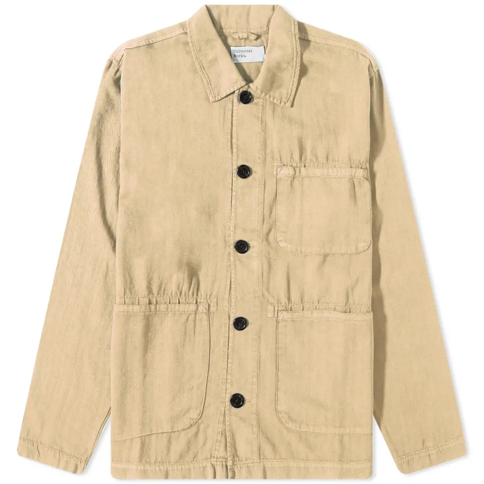 Herringbone Cotton Field Jacket