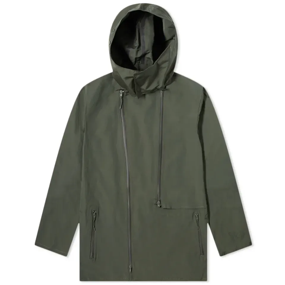 Dense Woven Hooded Parka