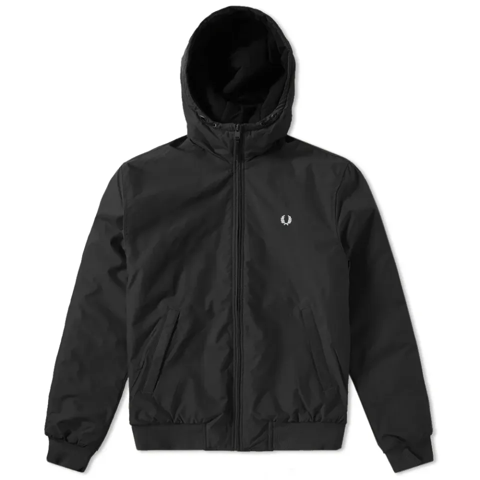 Fred Perry Quilted Hooded Brentham Jacket