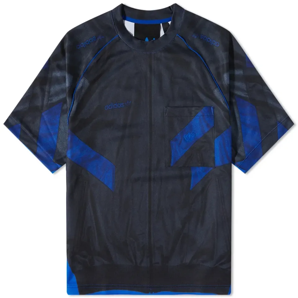 Blue Version Poly Soccer Jersey
