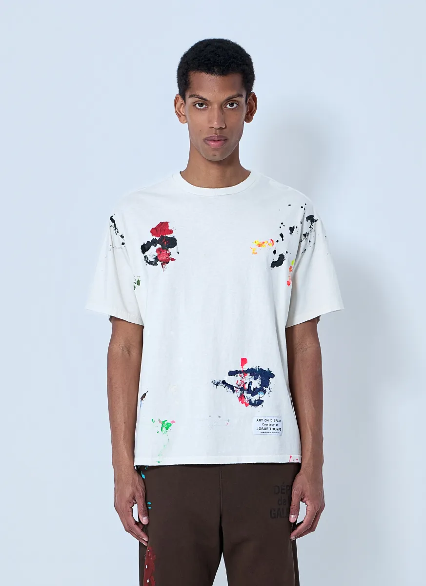 Abstract Print Cotton T-Shirt