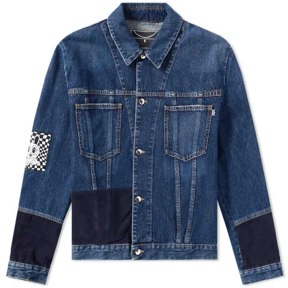 McQ Alexander McQueen Patch Denim Jacket