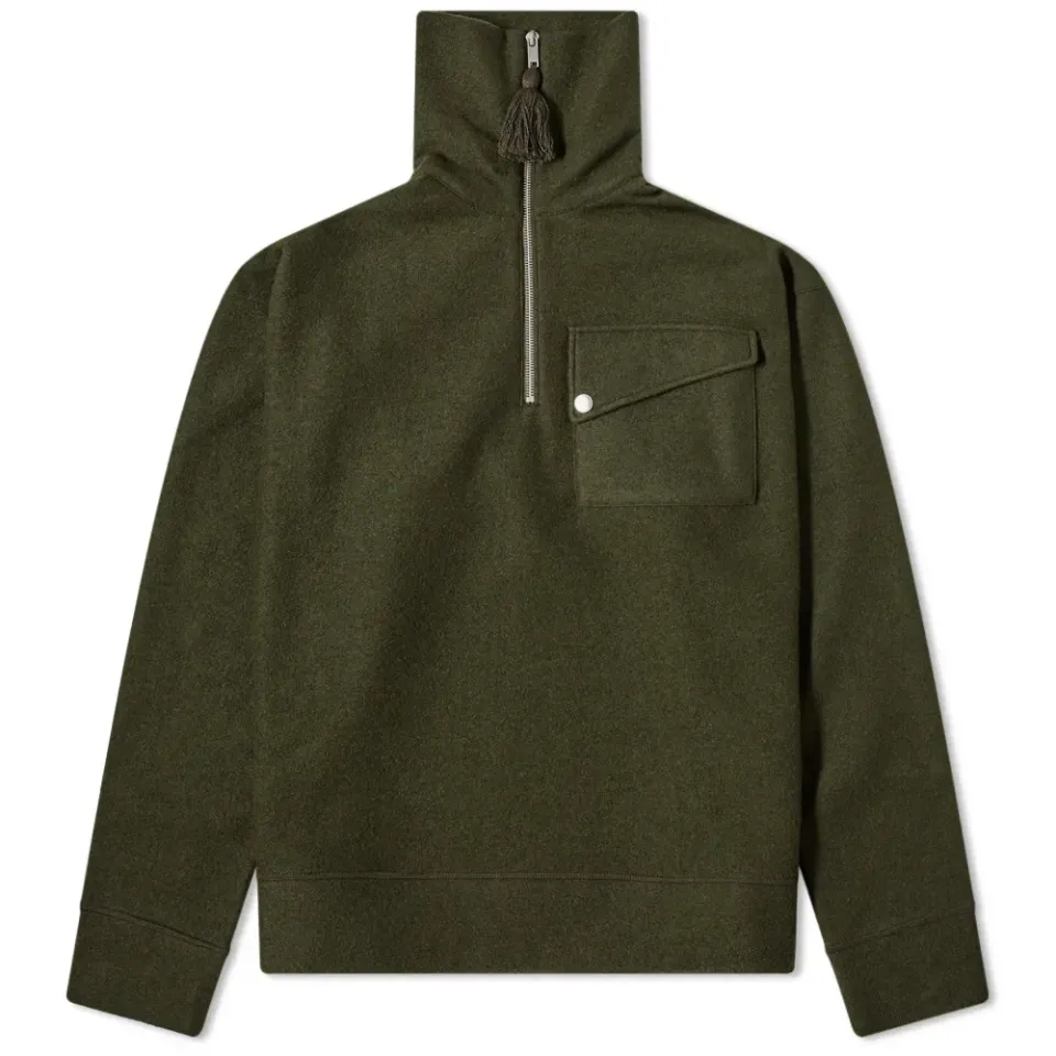Plus Quarter Zip Sweat