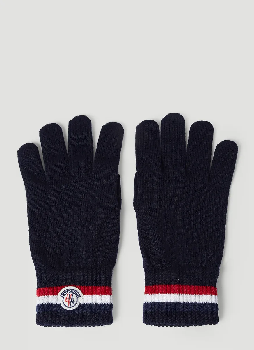 Tricolour Wool Gloves