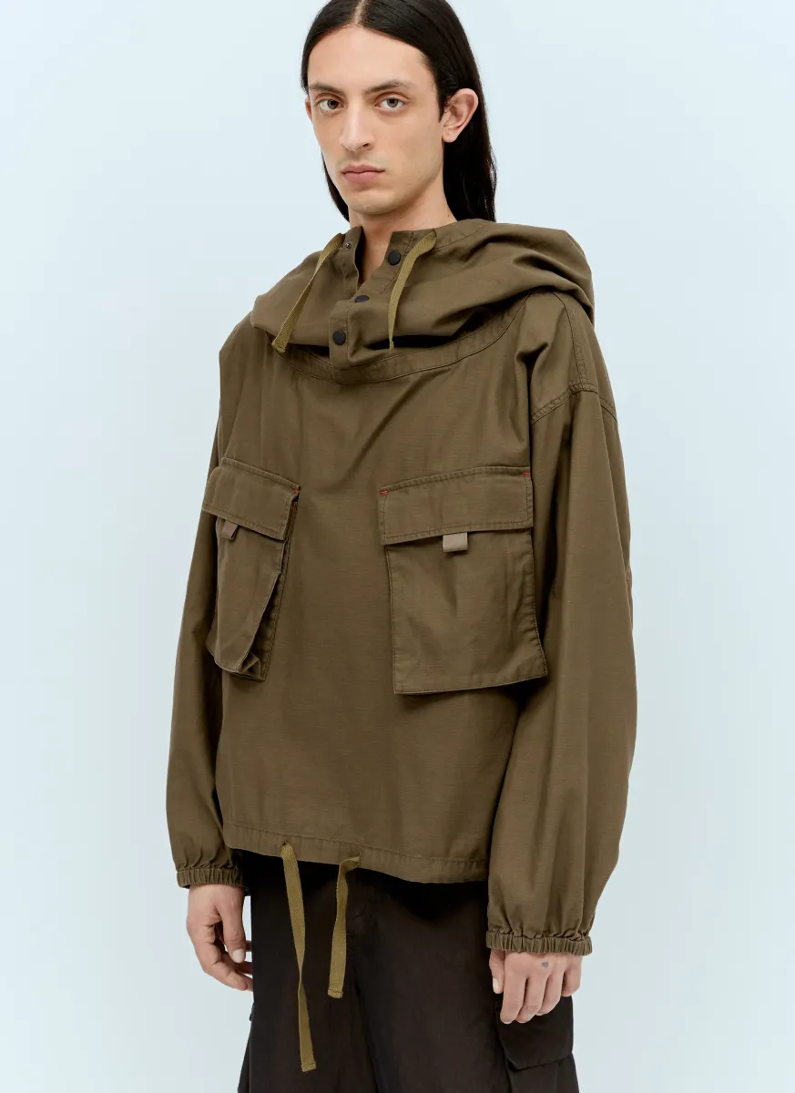 Miltary Cloth Smock Jacket