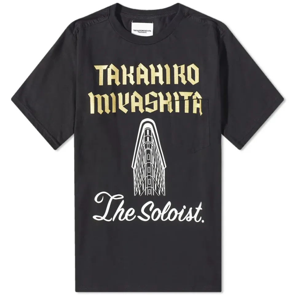 TAKAHIROMIYASHITA TheSoloist. Logo Pocket T-Shirt