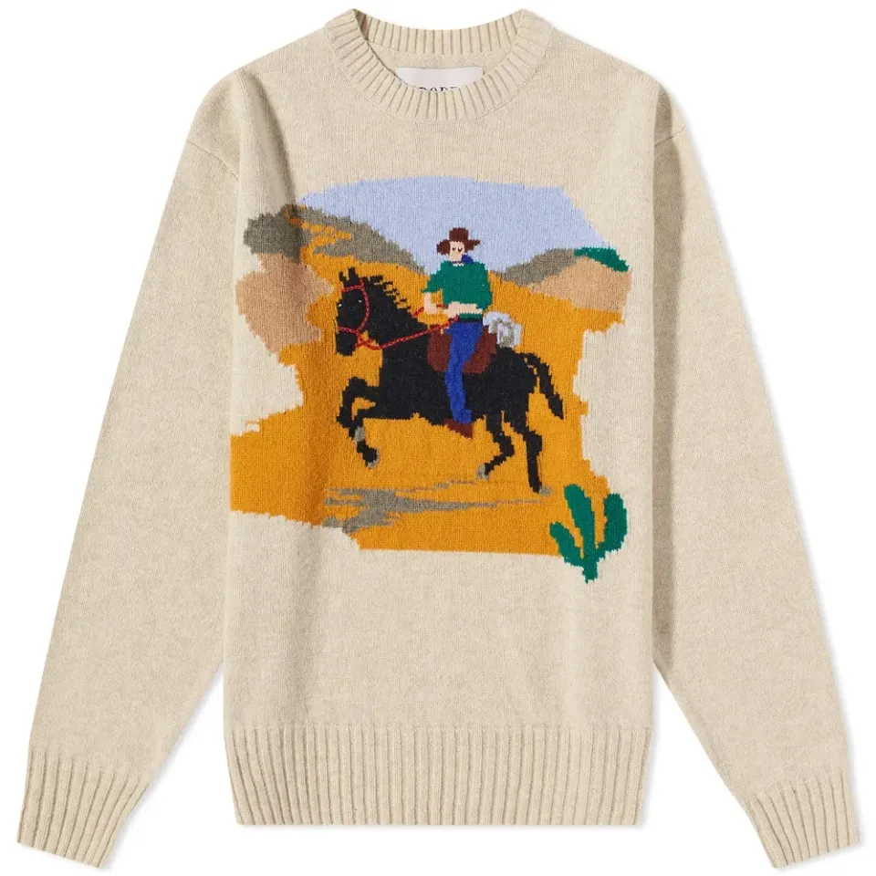 Cowboy Crew Knit