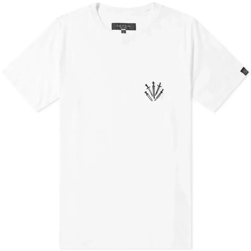 Dagger Embroidery Tee