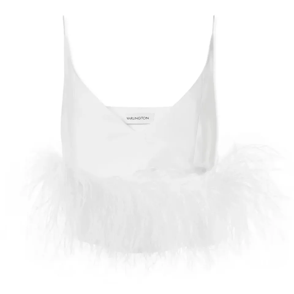Poppy Feather Cami Top
