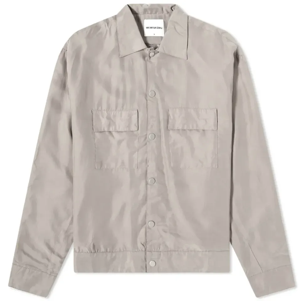 Cupro Trucker Jacket