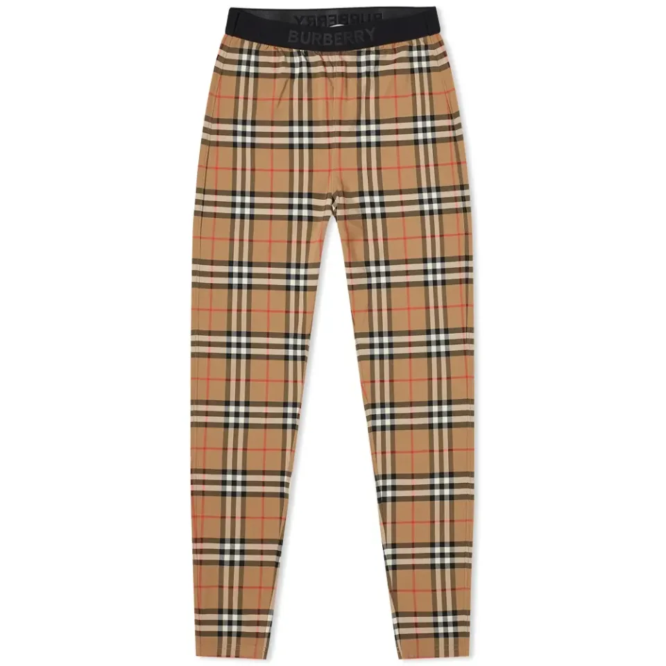 Checked Sports Leggings