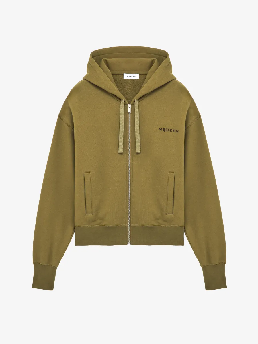 Hooded Zip Through Sweatshirt