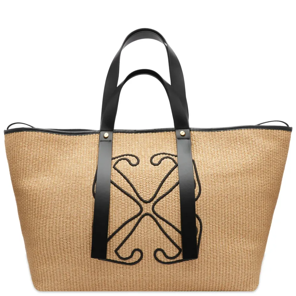 Day Off Large Rafia Bag