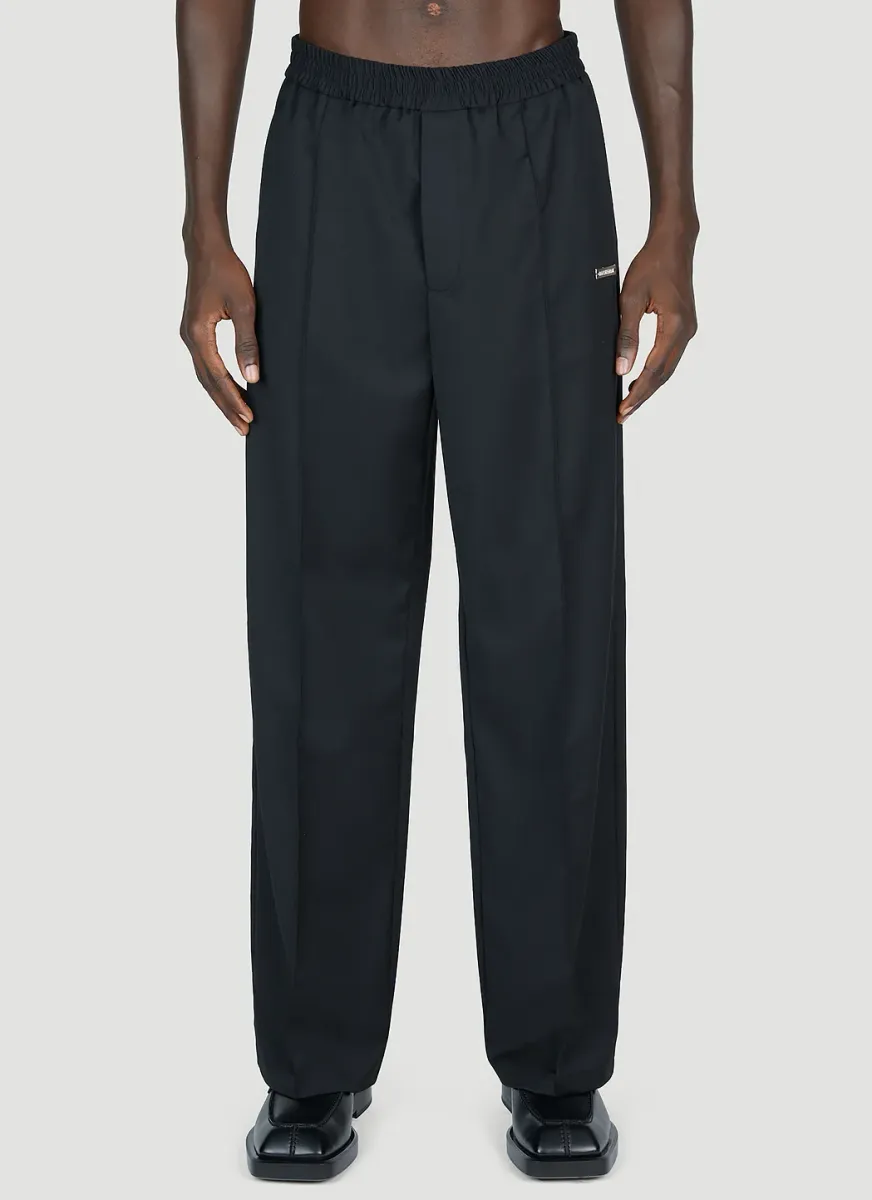 Wool Loose Track Pants