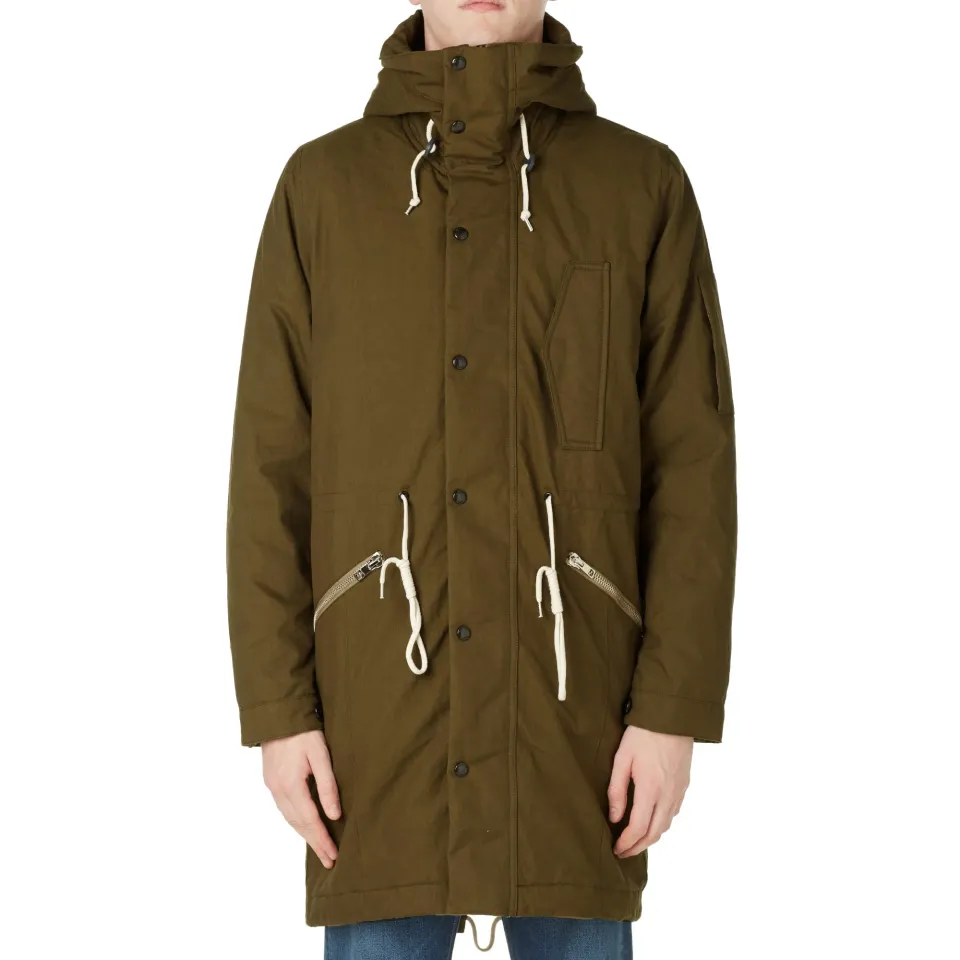 Down Filled Fishtail Parka