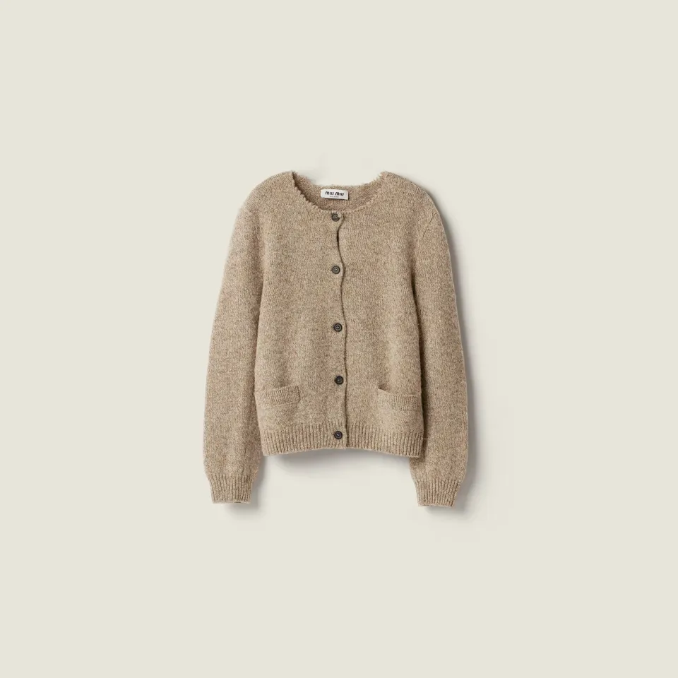 Wool cardigan