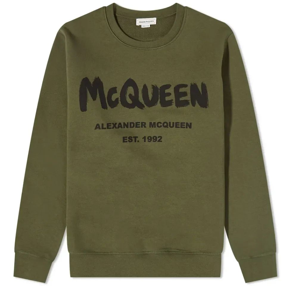 Graffiti Logo Crew Sweat