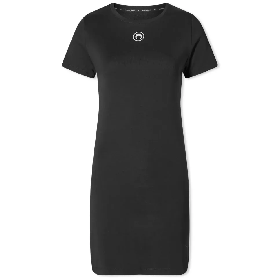 Organic Cotton Rib T-Shirt Dress